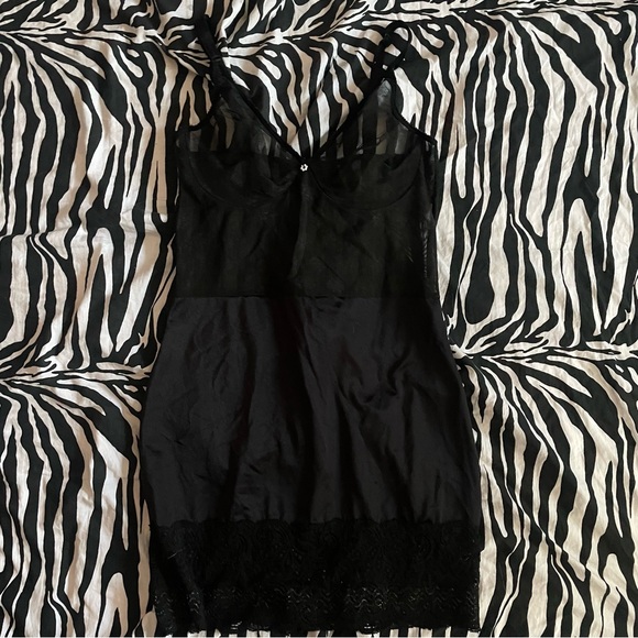Vintage lace and mesh slip dress 🖤 - Picture 1 of 3